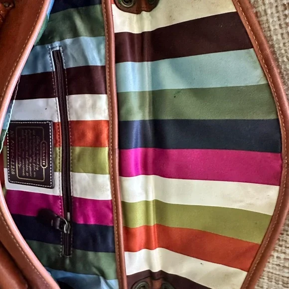 Coach shoulder bag pure leather - Picture 7 of 15